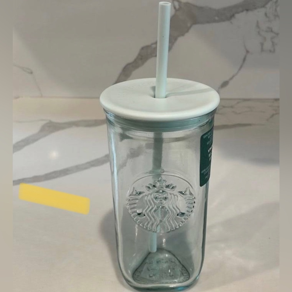 Starbucks mint triangle cup 2023